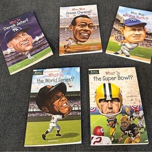 Set of Who was…and What is…Sports Books